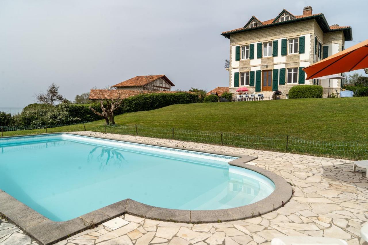 Maison De Maitre Piscine Vue Ocean - Bidart Exterior photo
