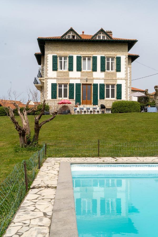 Maison De Maitre Piscine Vue Ocean - Bidart Exterior photo